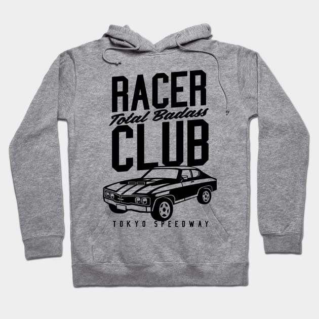 Racer Club Hoodie by CRD Branding